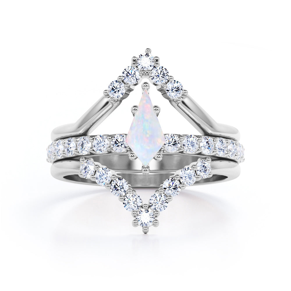 Chevron on sale style ring