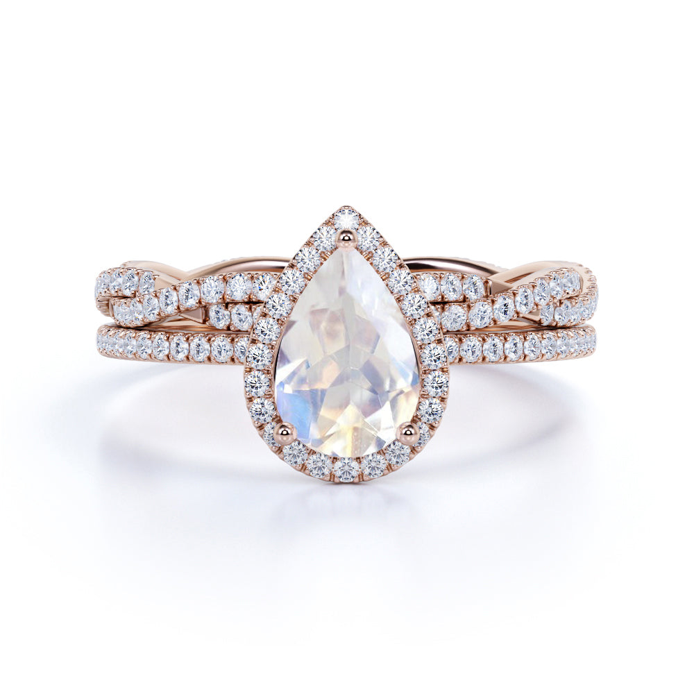 Drop In Wedding Rings