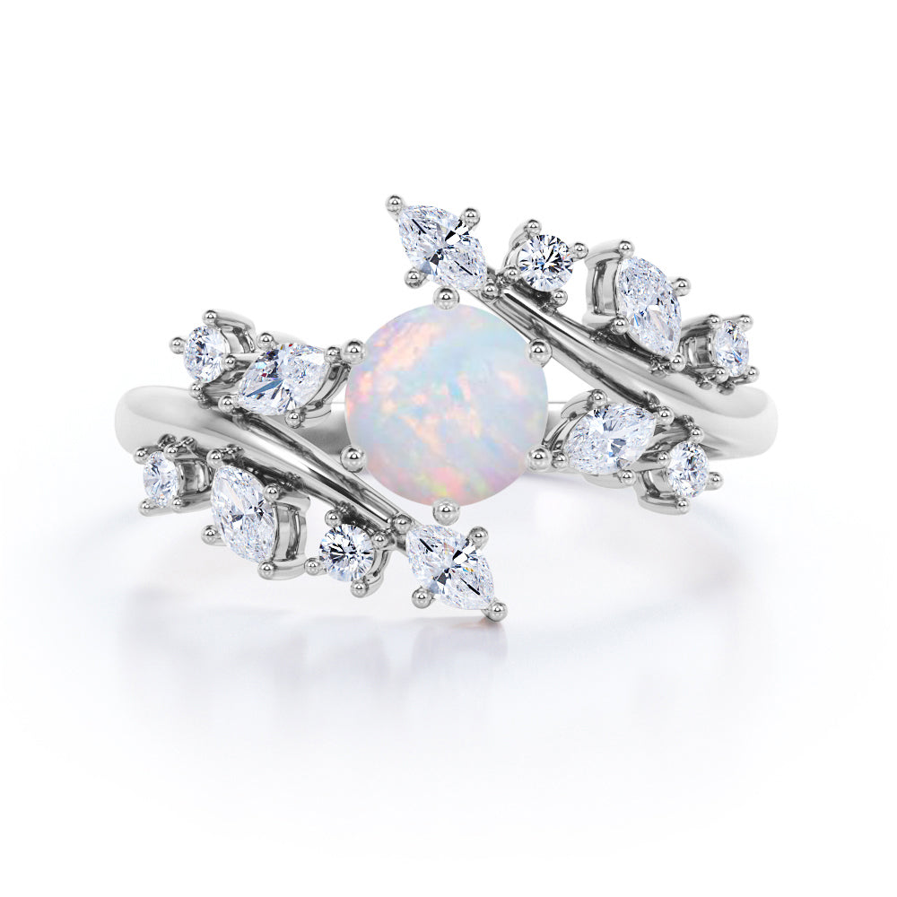 Unique Earthy Engagement Rings