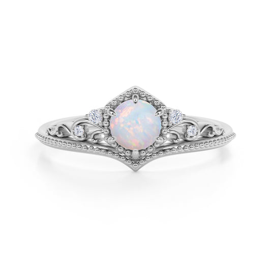 White-1 opal