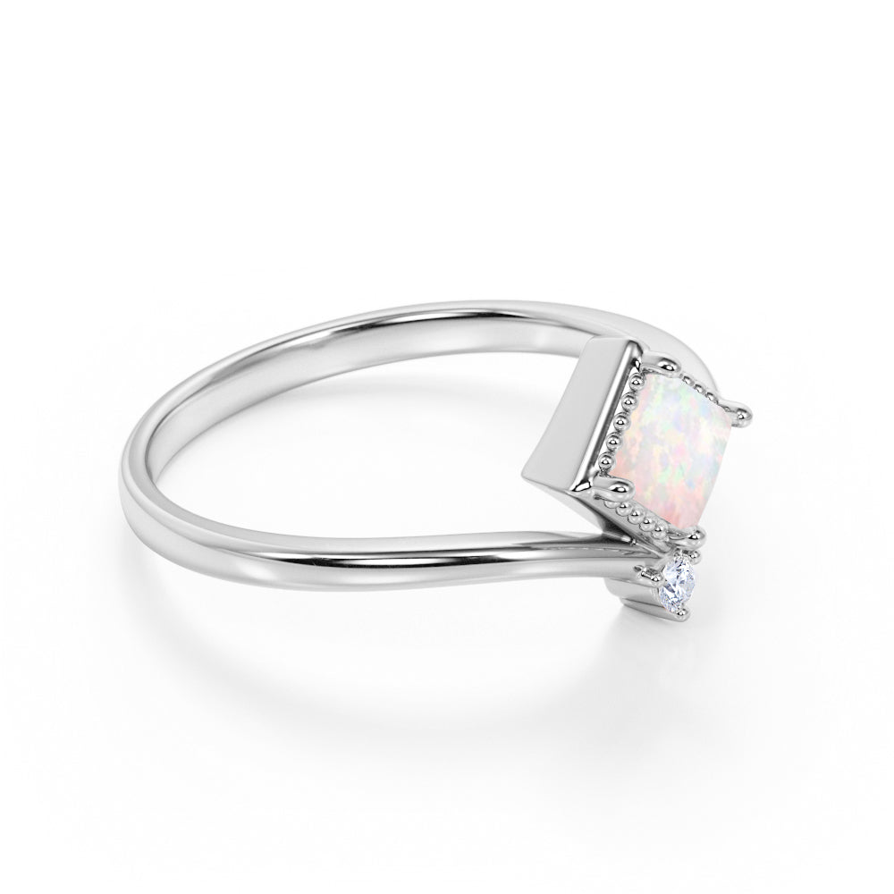 White-2 opal