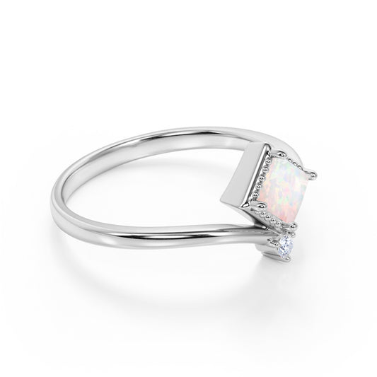 White-2 opal