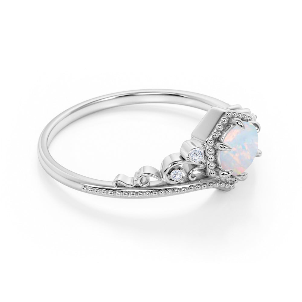 White-2 opal